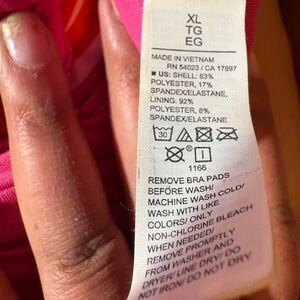 Old Navy Pink and White Top